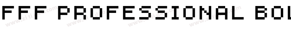 FFF Professional Bold字体转换